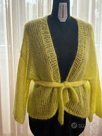 Cardigan in mohair