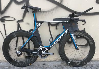 Bici Crono triathlon SCOTT PLASMA 5 sram red eTap