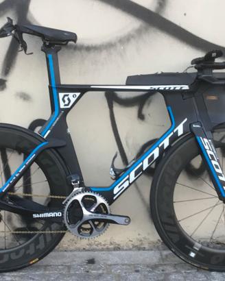 Bici Crono triathlon SCOTT PLASMA 5 sram red eTap