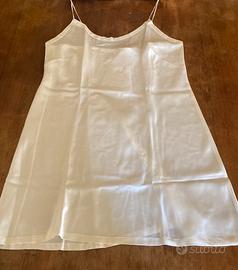 Sottoveste in seta avorio vintage malizia gruppo l