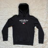 Felpa nera Tommy Jeans