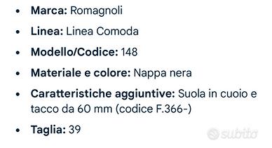 Scarpe donna Romagnoli