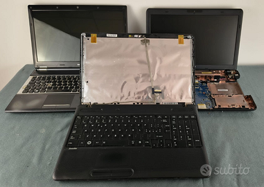 Lotto 3 notebook Samsung Toshiba non funzionante