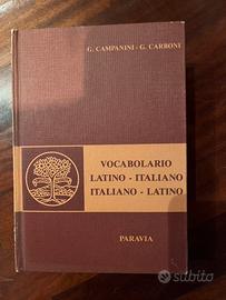 Vicabolario latino italiano