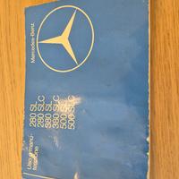 RARO LIBRETTO ISTR.MERCEDES SL PAGODA SERIE 107