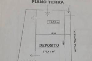 900 mq. Di capannone leggere