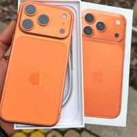 iPhone 17 pro arancione 256 gb