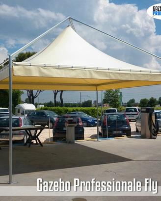 Gazebo pagoda 5x5m certificato proloco fiere auto