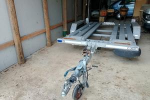 rimorchio due assi per auto 