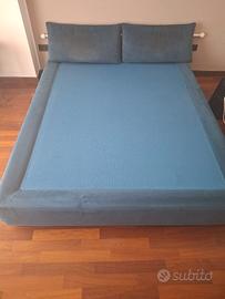 Letto matrimoniale Blu