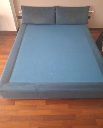 Letto matrimoniale Blu