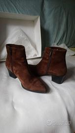 Stivaletti stivali eleganti donna, camoscio num 40