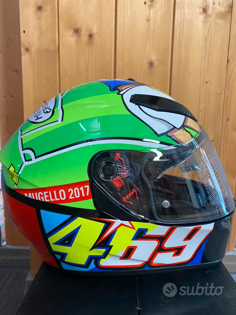 Casco valentino discount rossi mugello 2017