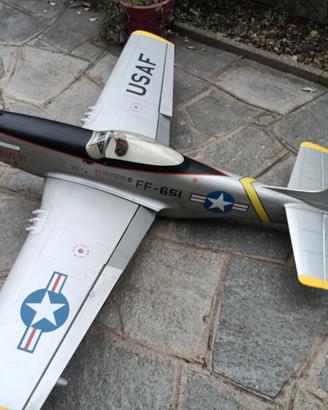 P51 Mustang Yellow noise radiocomandato 