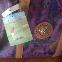 Borsa bauletto vintage vera pelle golf Firenze
