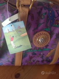 Borsa bauletto vintage vera pelle golf Firenze