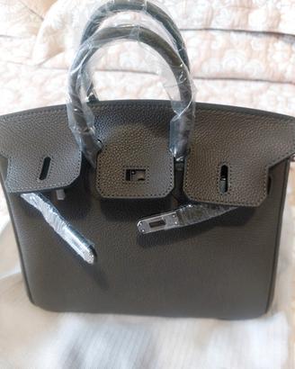 BORSA TIPO BIRKIN 25 vera pelle