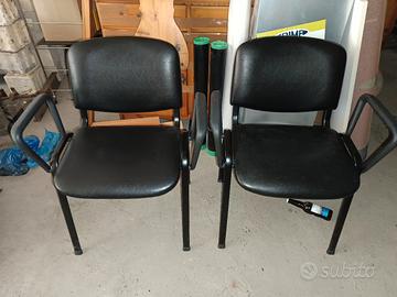 sedie ufficio ecopelle 