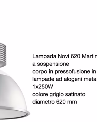 Lampada Novi 620 Martini usata