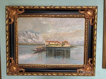 Quadro dipinto a mano olio su tela