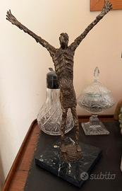 Scultura in Bronzo firmata Restivo - Base Marmo