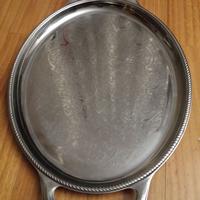 Vassoio Alessi acciaio inox 18/10