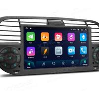 Estock1 Cartablet per Fiat 500 , 7\", 4/64 GB"