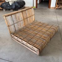 Poltrona da giardino/spiaggia in vimini