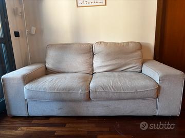 Divano + Pouf contenitore KIVIK IKEA
