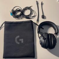 LOGITECH PRO X  cuffie