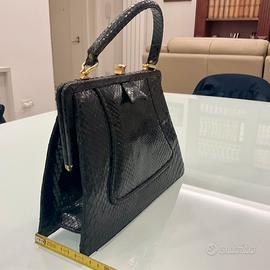 BORSA DONNA VINTAGE ANNI 60 IN RETTILE