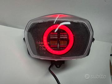 FARO FANALE LED ANGEL EYE VFACE V FACE ROSSO