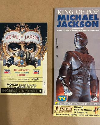 Biglietti Michael Jackson