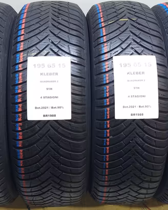 4 GOMME 195 65 15 KLEBER BR1988