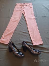 jeans xs décolleté 35