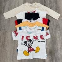 Set 6 t-shirt bambino 3-6 mesi