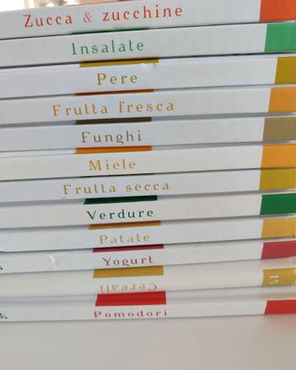 12  libri ricette PROTANISTI IN CUCINA