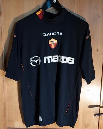 Maglia Originale As Roma Diadora Mazda XL Vintage