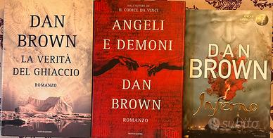 DAN BROWN - LOTTO 3 volumi