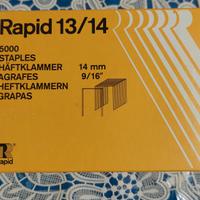 Stok 26 confezioni Punti metallici Rapid 13/14