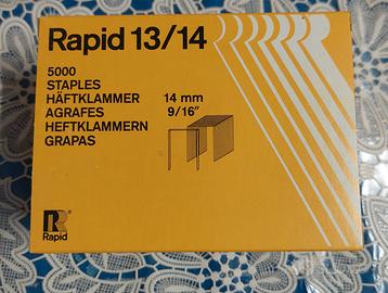 Stok 26 confezioni Punti metallici Rapid 13/14