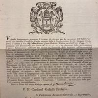 Sulla rev. fabbrica di s.pietro di roma