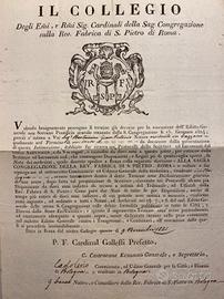 Sulla rev. fabbrica di s.pietro di roma