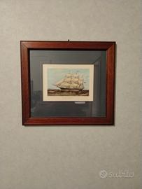  quadri velieri stile marinaro 