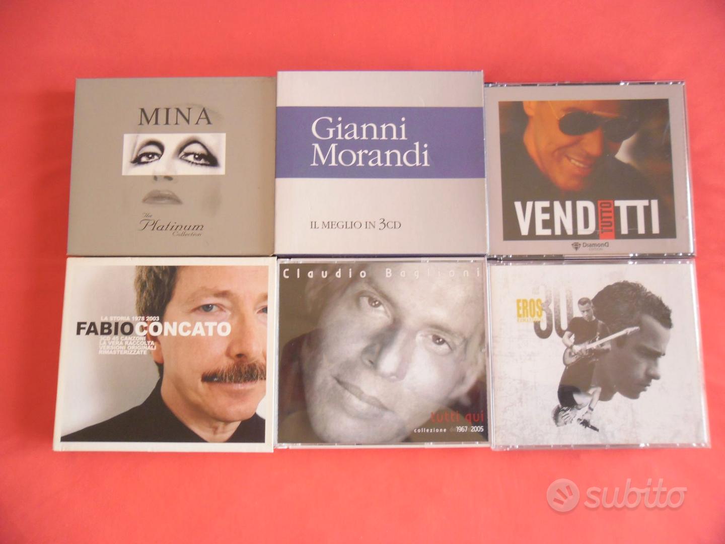 LOTTO 6 COFANETTI da 3 CD “CANTANTI ITALIANI” - Musica e Film In