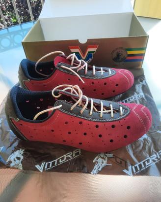 Scarpe ciclismo Vittoria vintage