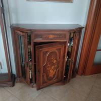 Mobile servant noce con intarsi