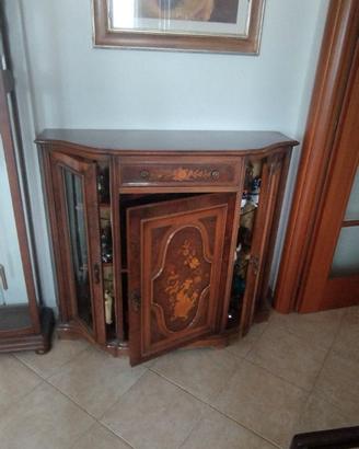 Mobile servant noce con intarsi