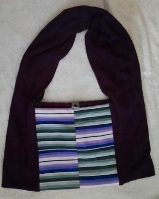 Borsa artigianale reversibile pezzo unico