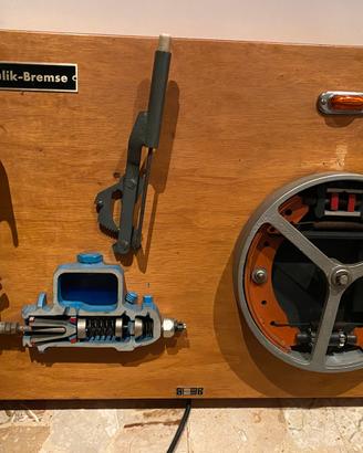 Scuola guida epoca vintage insegna luminosa